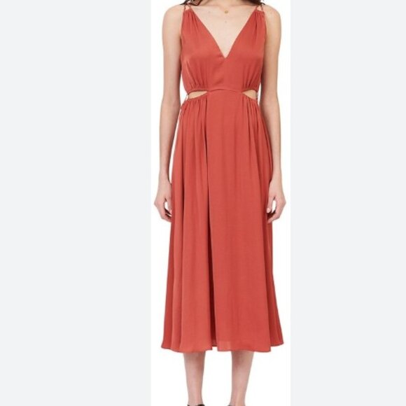 Maje Rune dress with side cutouts, size 40 (US 10) - Picture 1 of 6